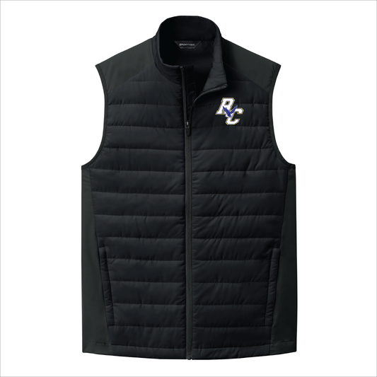 Rejoice Eagles - Embroidered Rejoice Christian Eagles Logo - Men's Hybrid Vest