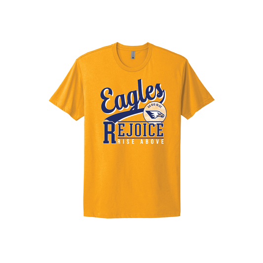 Rejoice Eagles - Screen Print Rejoice Spirit - Tee (Gold)