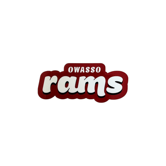Owasso Rams - Owasso Rams - Retro Sticker