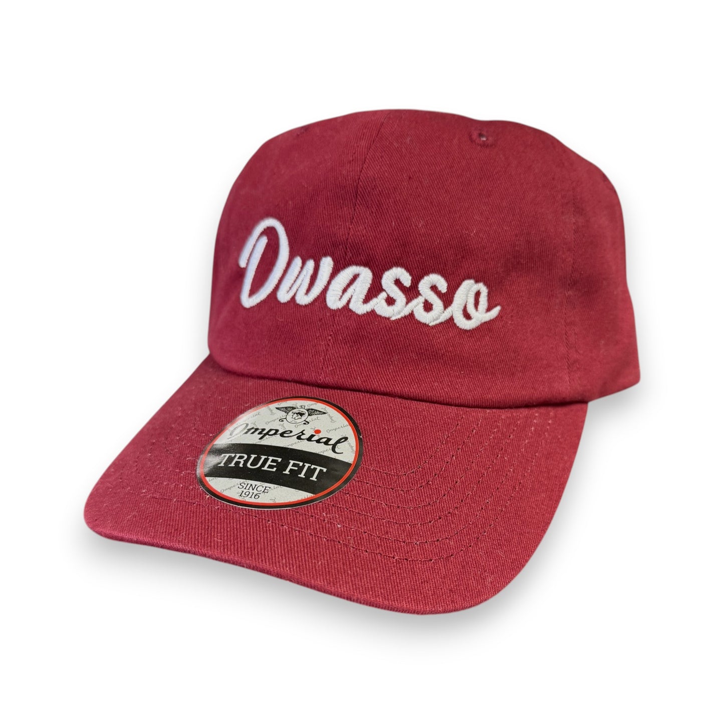 Owasso Rams - Embroidered Owasso Script - Imperial Adjustable Hat