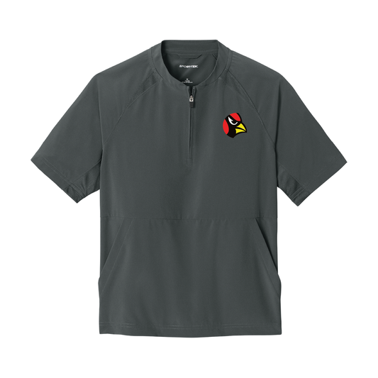CVILLE Emb Youth 1/4 Zip Cage Top
